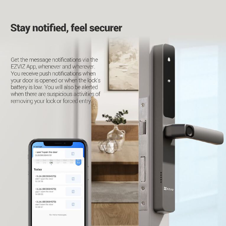 EZVIZ DL06 Smartlock, , hi-res