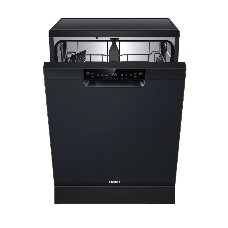 Haier 60cm 500 Series Freestanding Dishwasher - Black, , hi-res