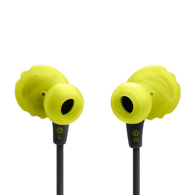 JBL Endurance Run 3 Wired Sport Headphones - Black/Lime, , hi-res