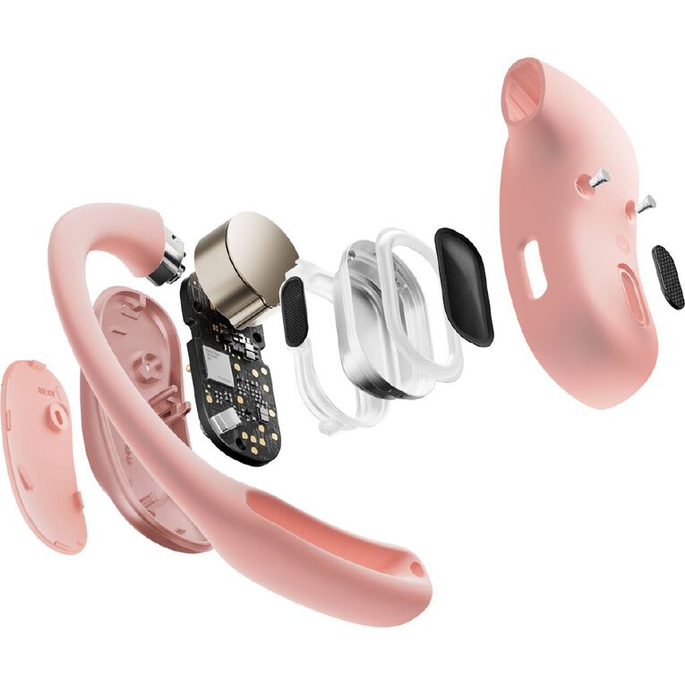Shokz OpenFit Air True Wireless Open Ear Headphones - Pink, , hi-res