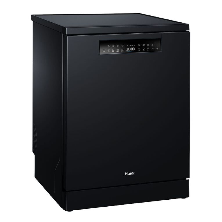 Haier 600 Series Freestanding Dishwasher - Black, , hi-res
