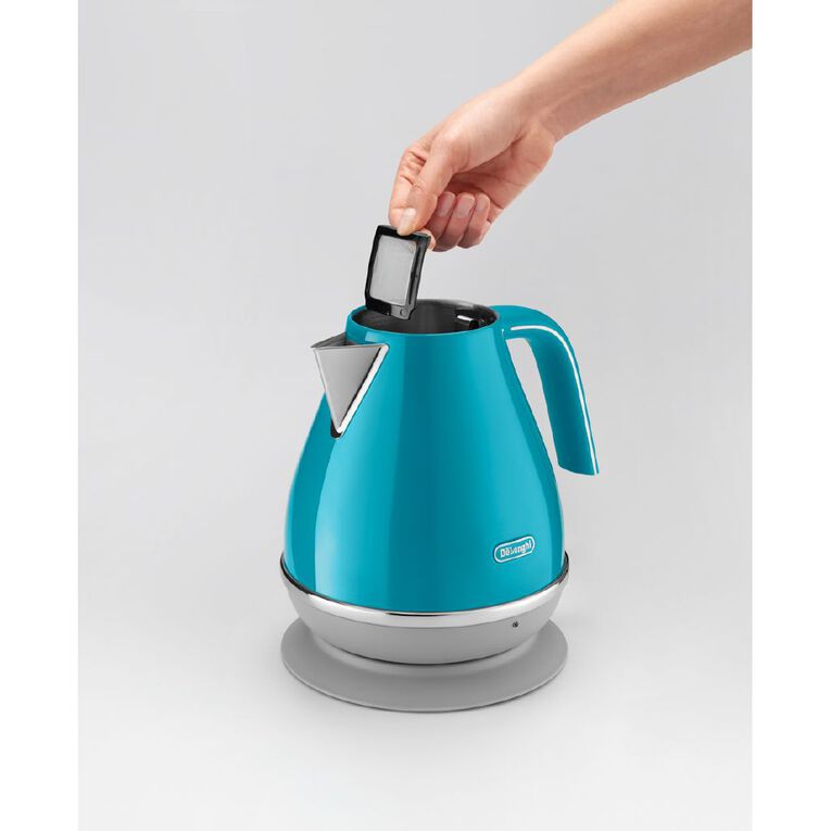 Delonghi Icona Capitals Kettle Lisbon Azure Noel Leeming