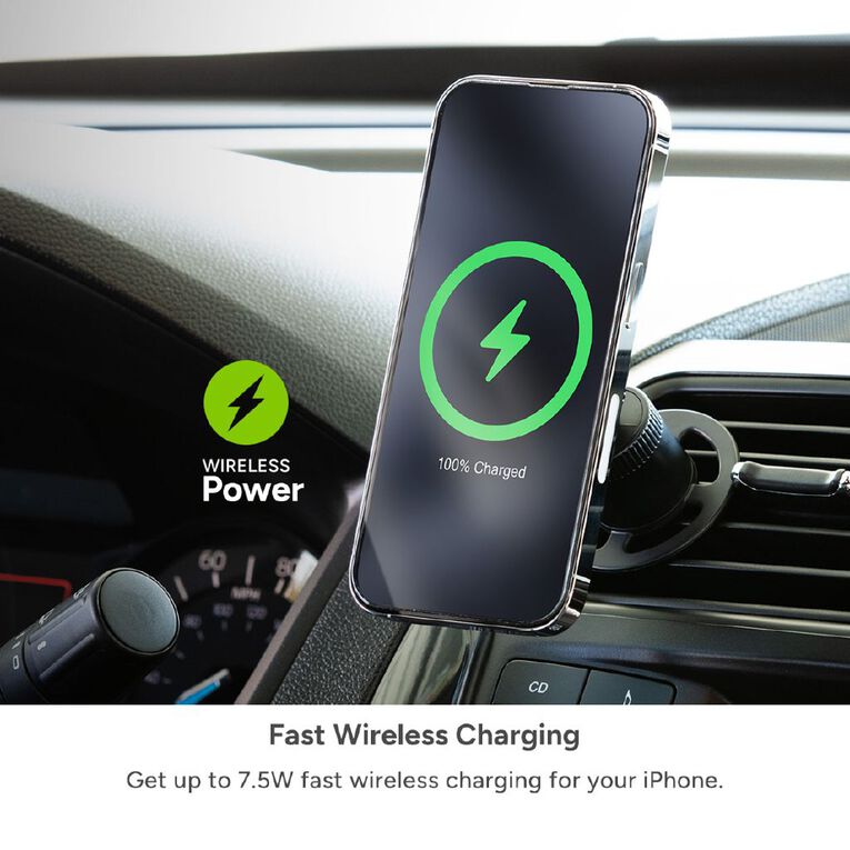 Car Vent Mount Magnetic Wireless Charger For Car Mophie Snap+