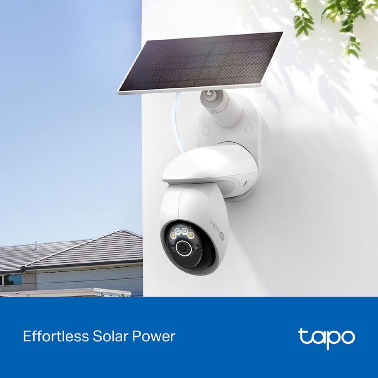 TP-Link Tapo C660 Kit Solar Powered 4K 8MP Pan/Tilt Security Camera Kit, , hi-res