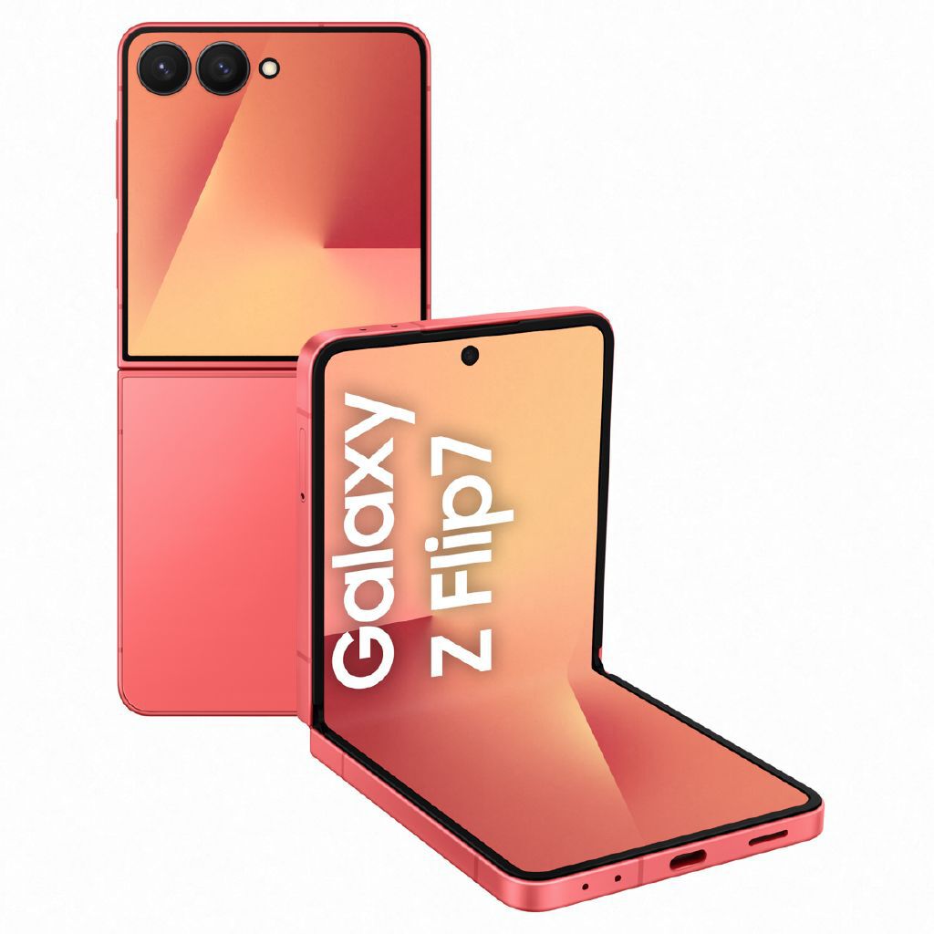 Samsung Galaxy Z Flip7 256GB Coral Red - Noel Leeming