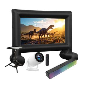 Laser 1080p Full HD 120 Inch Outdoor Cinema Bundle