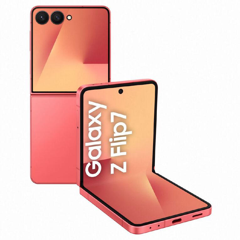 Samsung Galaxy Z Flip7 512GB Coral Red, , hi-res