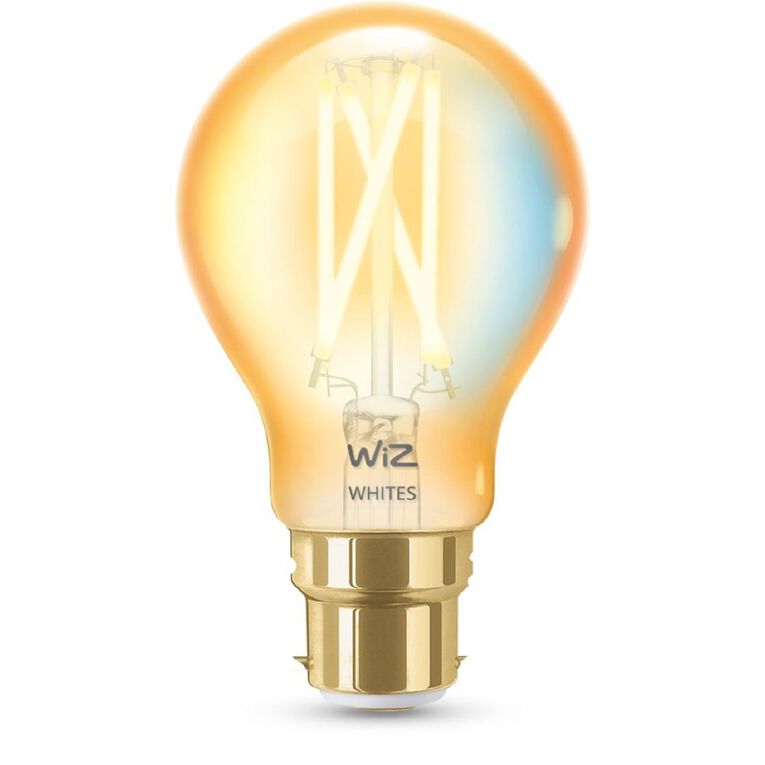 WiZ Amber Filament WiFi+BLE 50W A60 B22 920-50 Bulb, , hi-res