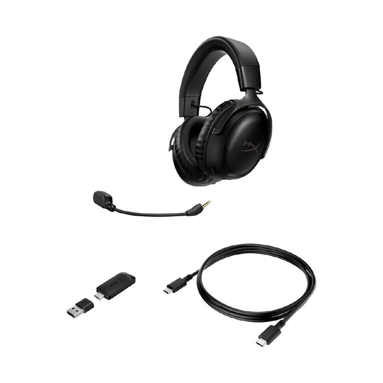 HyperX Cloud III Wireless Gaming Headset - Black, , hi-res