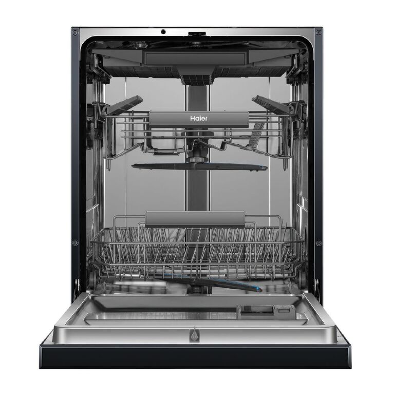Haier 60cm 600 Series Built-in Dishwasher - Black, , hi-res