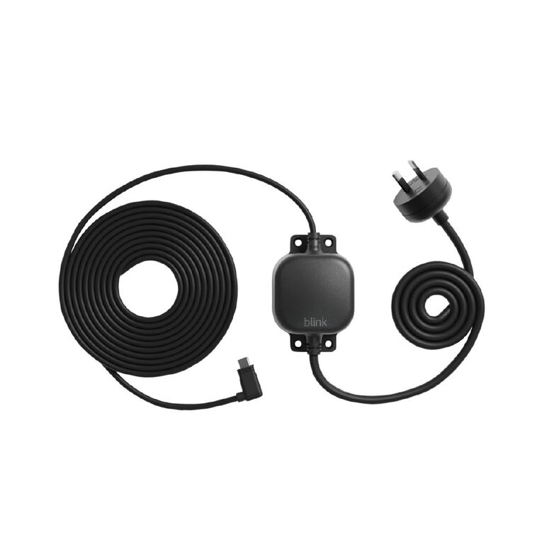 Blink Mini 2 & Outdoor 4 Power Adapter - Black, , hi-res