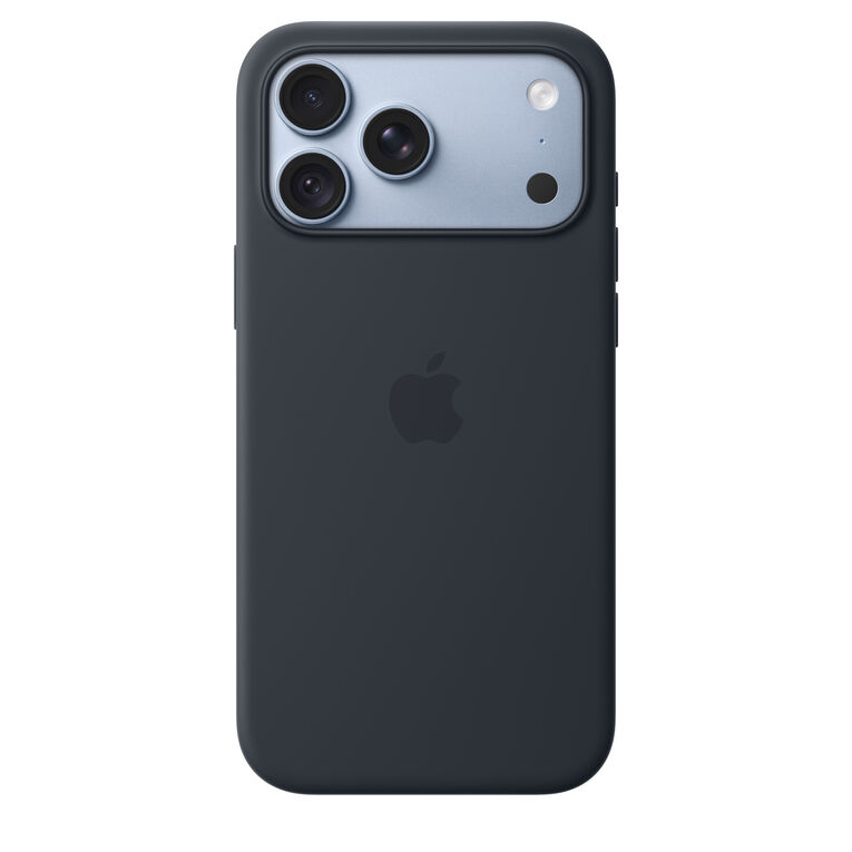 Apple iPhone&nbsp;18 Pro&nbsp;Max Silicone Case with MagSafe - Navy Blue, , hi-res