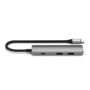SATECHI 4-in-1 USB-C Slim Multiport Adapter 4K - Space Grey