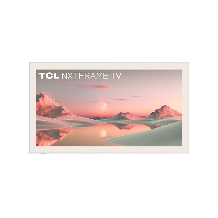 TCL NXTFRAME 85 Inch A300W QLED 4K Google TV with Flush Wall Mount Only 2024, , hi-res