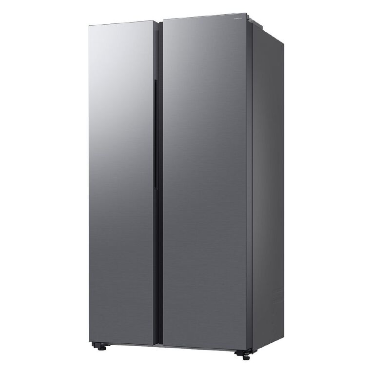 Samsung 655L Side By Side AI Energy Mode Fridge Freezer - Silver (SRS6100S), , hi-res