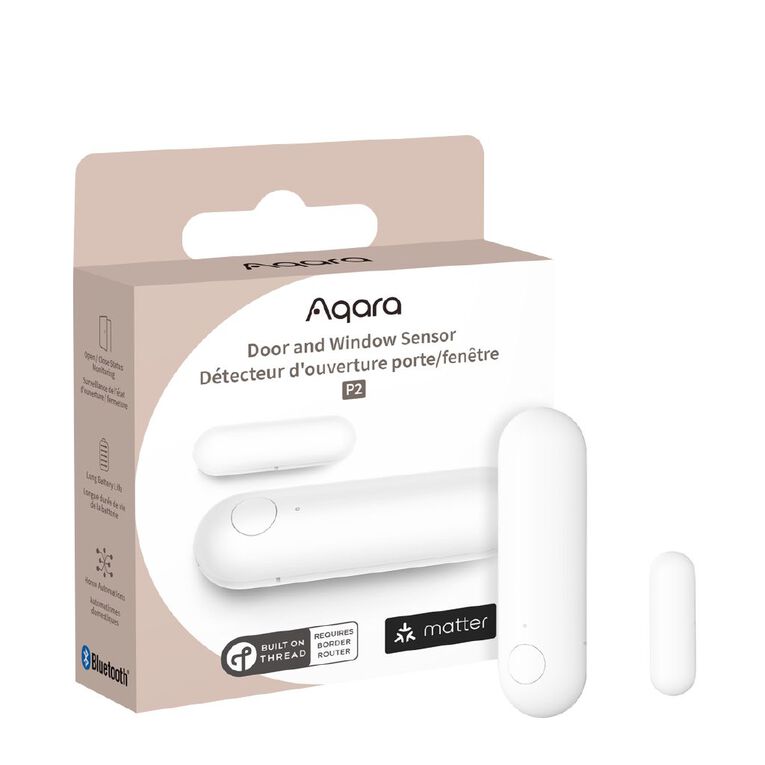 Aqara Door and Window Sensor P2 - Native Matter Support, , hi-res