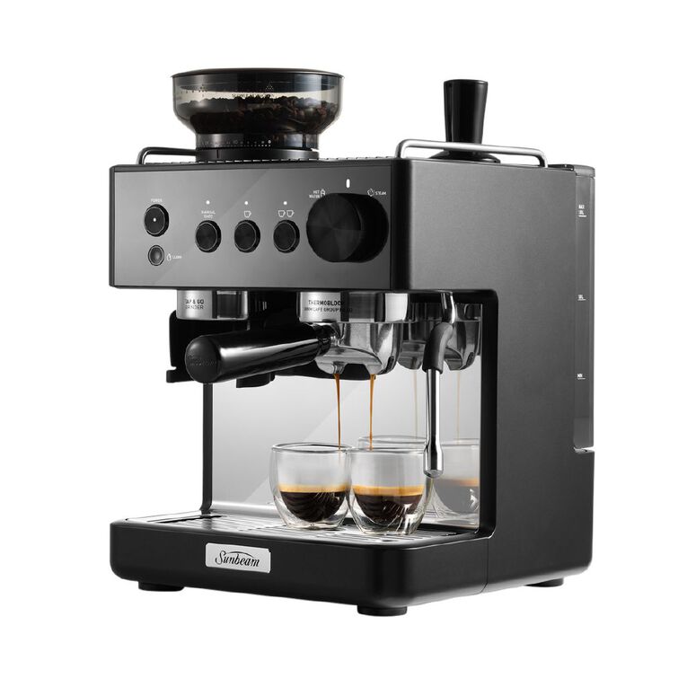 Sunbeam Origins Classic Coffee Espresso Machine - Black, , hi-res