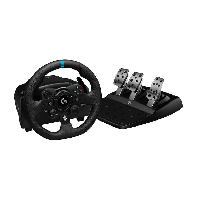 Logitech G923 Racing Wheel And Pedals For Xbox One And PC, , hi-res