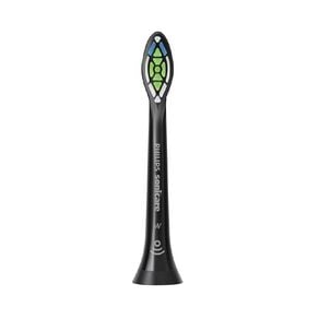 Philips Sonicare W2 Optimal White standard brush heads, Black 4 pack