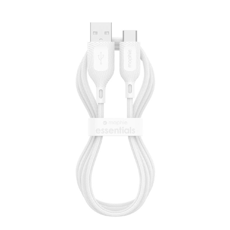 Mophie USB-C to USB-A 2m Cable White, , hi-res