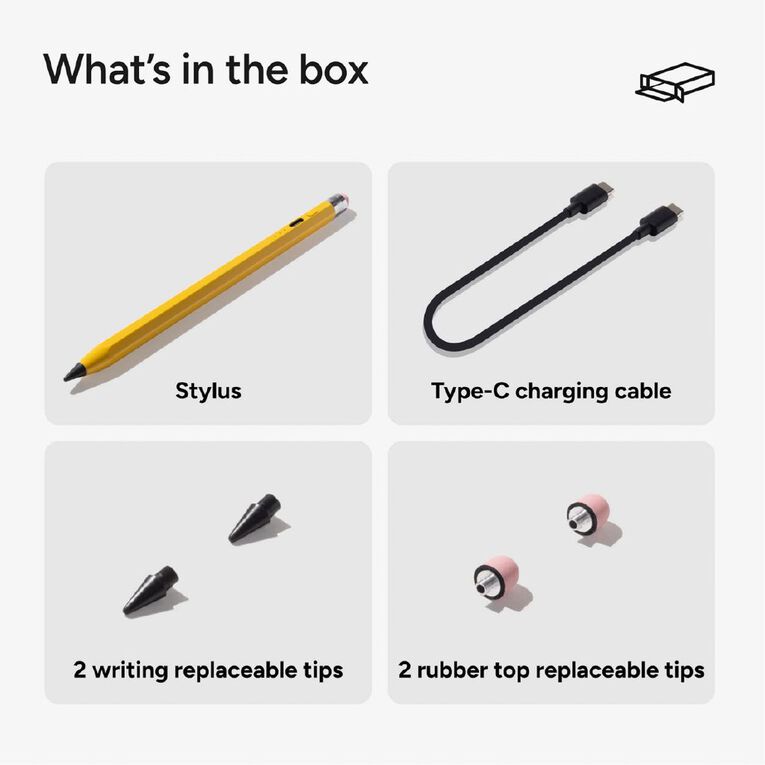 Zagg Oxford Stylus Pencil for iPad and iPad Pro - Yellow, , hi-res
