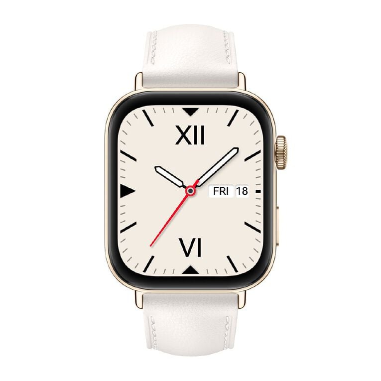 Huawei Watch Fit 3 - White Leather Strap, , hi-res