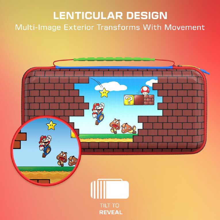 Turtle Beach Playtrek Travel Nintendo Switch 2 Case - Mario Bricks, , hi-res