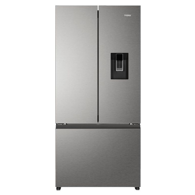 Haier 509L 500 Series French Door Refrigerator Non-plumbed waster - Satina, , hi-res
