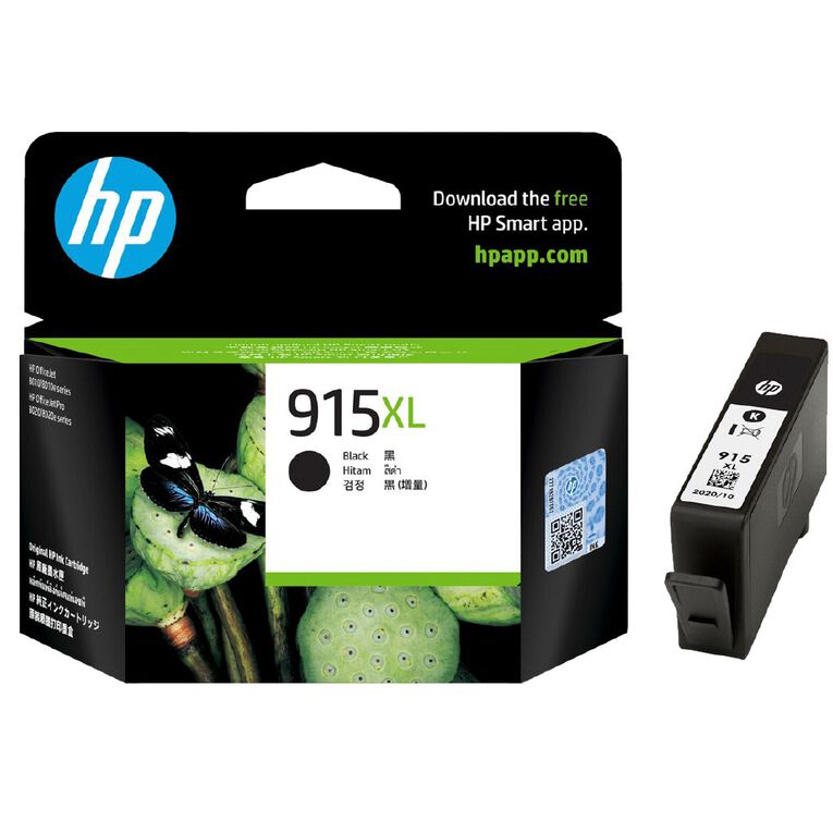 HP 915XL Original Ink Cartridge - Black, , hi-res