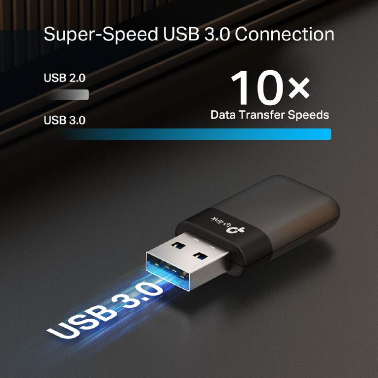 TP-Link Archer TX50U | AX3000 Dual Band Wi-Fi 6 Wireless USB Adapter, , hi-res