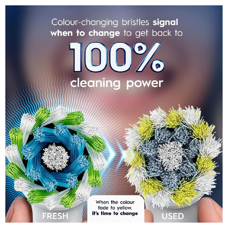 Oral-B Precision Clean Refill 2 Pack Brush Heads, , hi-res