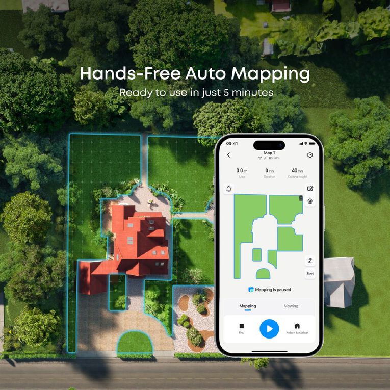 Eufy Robot Lawn Mower E15, , hi-res