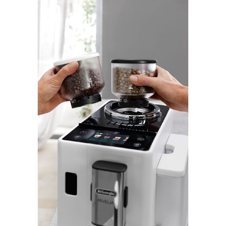 Delonghi Rivelia With Cool Carafe Fully Automatic Coffee Machine (EXAM440.57.W), , hi-res
