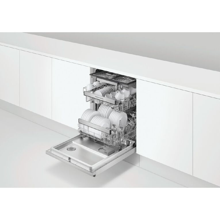 Fisher & Paykel 60cm Series 7 Built-under Dishwasher - Stainless steel, , hi-res