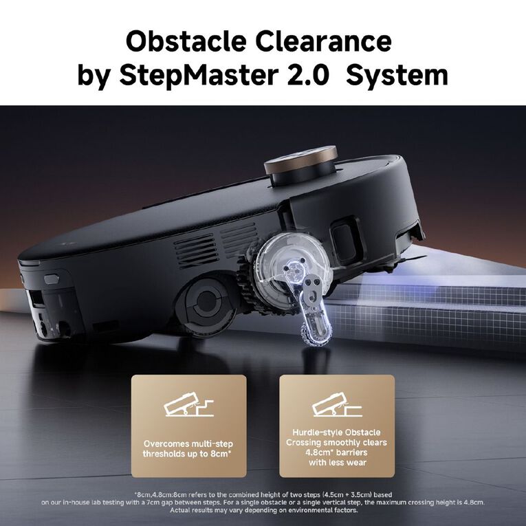 Mova Z60 Ultra Roller Robot Vacuum & Mop with AI Obstacle Avoidance & Self-Emptying Base Station, , hi-res