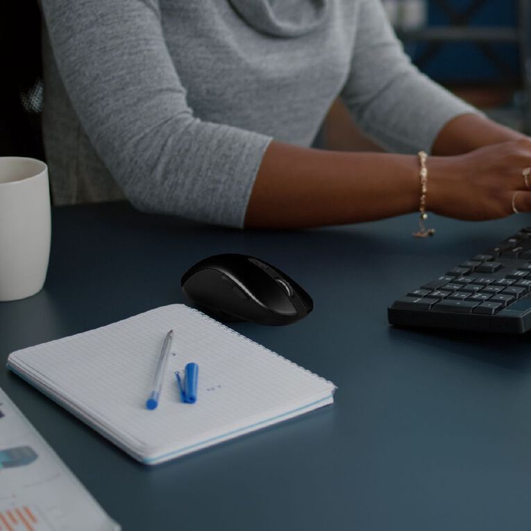 Laser Ergonomic Wireless Mouse for PC and Mac, , hi-res