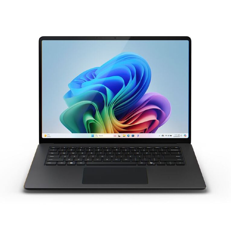 Microsoft Surface Laptop 7th Edition Copilot+ PC 15in Snapdragon X Elite 16GB RAM 512GB SSD Windows 11 Notebook - Black, , hi-res