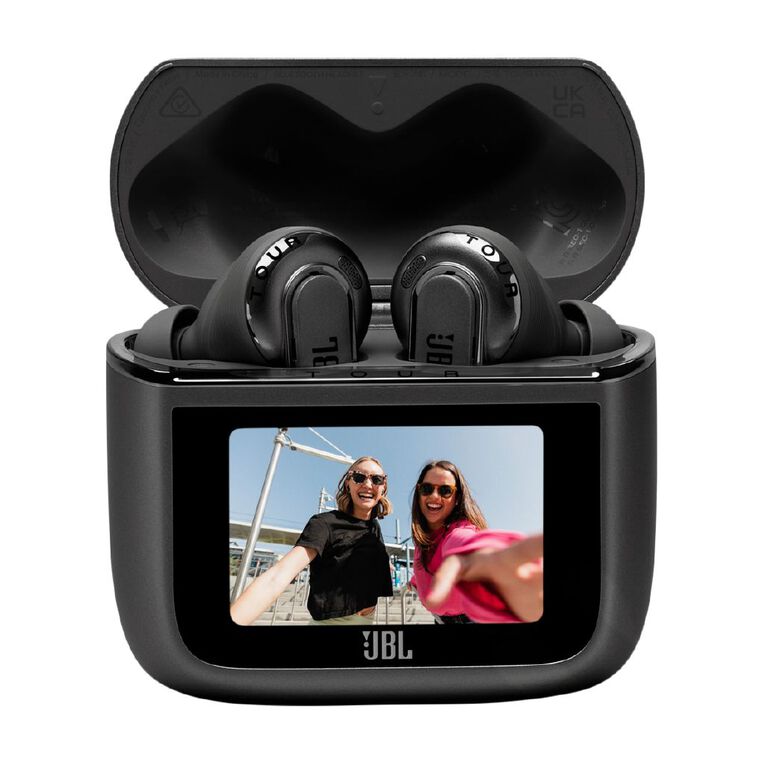 JBL Tour Pro 3 True Wireless Noise Cancelling Earbuds with Smart Charging Case - Black, , hi-res