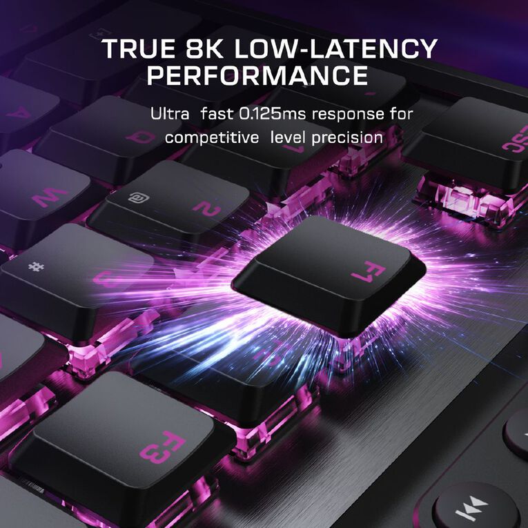 Turtle Beach Command KB7 Touchscreen Hall-Effect RGB TKL Wired Gaming Keyboard, , hi-res