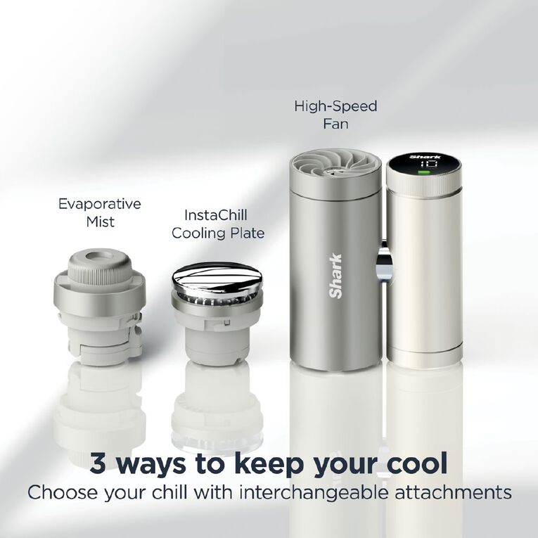 Shark ChillPill 3-in-1 Personal Cooling System - White, , hi-res
