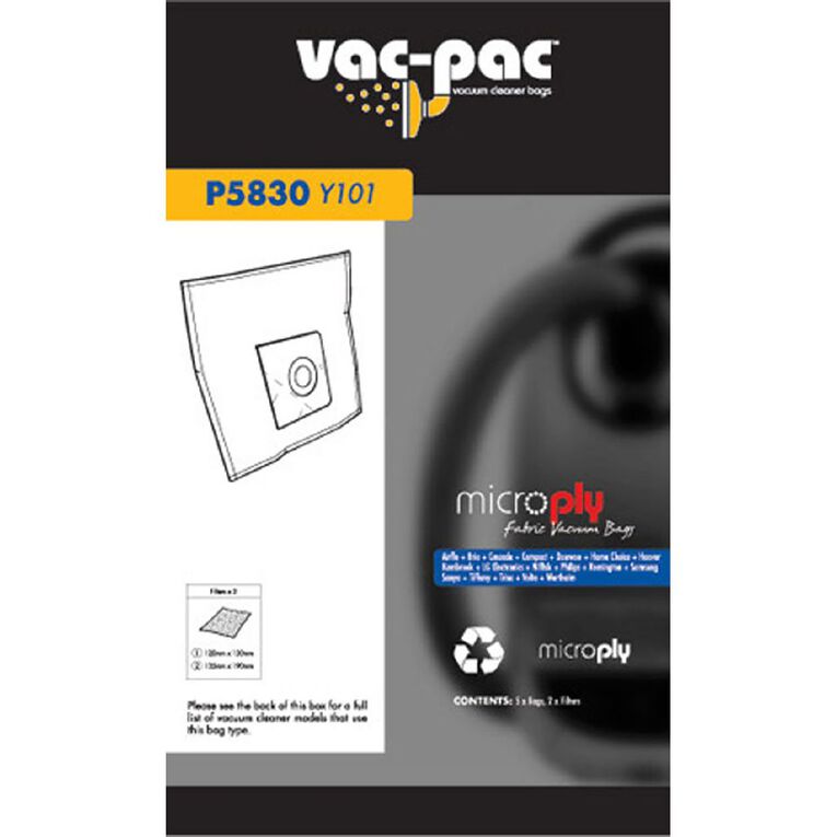VacPac Microply Fabric Vacuum Bag Noel Leeming