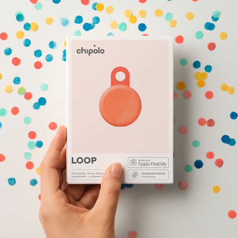 Chipolo LOOP Tracker - Coral, , hi-res