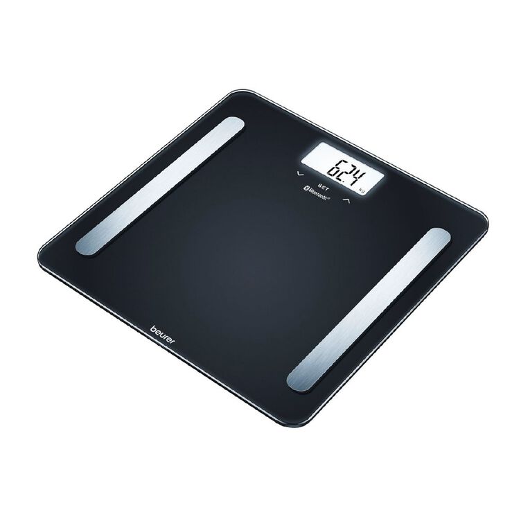 Beurer Bluetooth Glass Body Fat Scale Noel Leeming