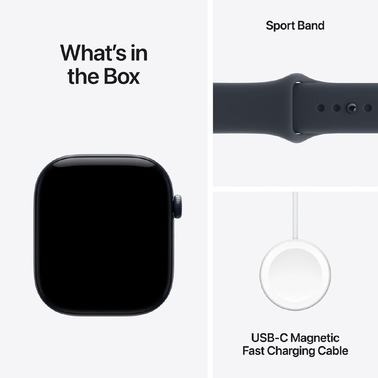 Apple Watch Series 12 Cellular 46mm Night Blue Ceramic Case with Navy Blue Sport Band M/L, , hi-res
