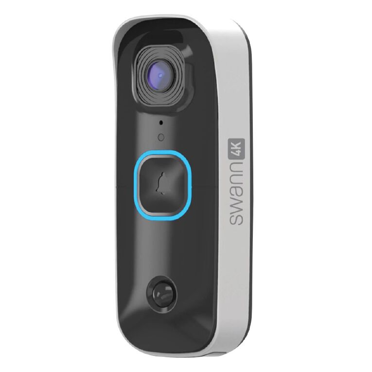 Swann Buddy 4K Video Doorbell and Chime Kit, , hi-res