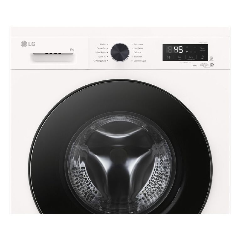 LG 8kg Series 1 Front Load Washer - Steam, , hi-res
