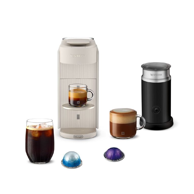 Nespresso Vertuo Up Capsule Coffee Machine By De'Longhi - White, , hi-res