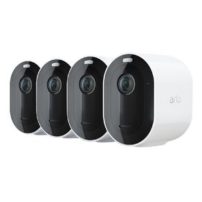Arlo Pro 5 2K Spotlight Wire-Free Security Camera - 4 Cameras - 2K Video with HDR - Indoor or Outdoor Security Cameras