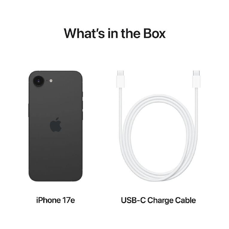 Apple iPhone 17e 512GB Black, , hi-res