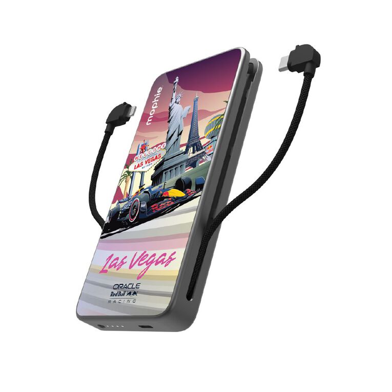 Mophie Powerstation Plus Limited Edition Oracle Red Bull Racing 10K Power Bank - Las Vegas Edition, , hi-res